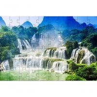 Quebra-cabeça Cachoeiras Que Encantam De 300 Peças - 1