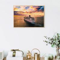 Kit 2 Quebra-cabeça Inclusivos Navios De Elite Em 60 Peças - 3