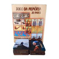 Jogo Da Memória Pinturas Clásssicas Do Mundo De 10 Pares