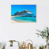 Kit 2 Quebra-cabeça Inclusivos Navios Em 24 Peças Grandes - 2