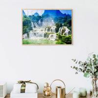 Kit 2 Quebra-cabeça Inclusivos Cachoeiras Do Mundo Em 60 Peças - 4