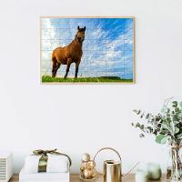 Kit 2 Quebra-cabeças Inclusivos 60 Peças Cavalos Para Mentes Inteligentes - 3