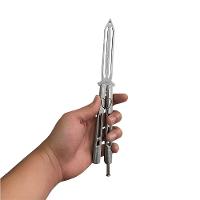 Canivete De Treino Bsl-4/5 Prata Butterfly Inox Sem Fio