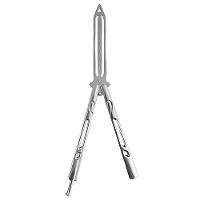 Canivete De Treino Bsl-4/5 Prata Butterfly Inox Sem Fio - 5