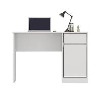 Escrivaninha 1 Porta 1 Gaveta Office Bélgica - Branco - 8