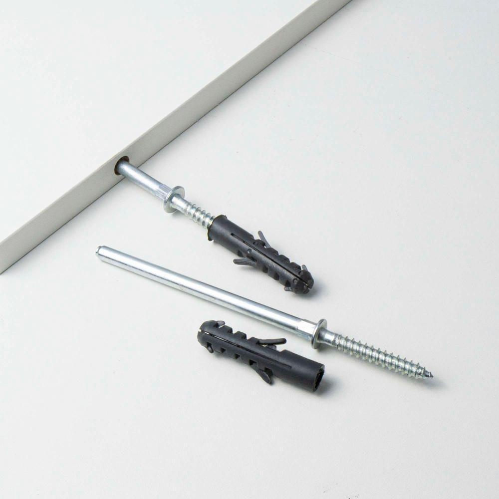 Kit 3 Prateleiras Nichos Em U 60 X 15cm Branca Suporte Invisível - 5