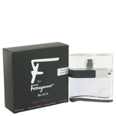 Col. Masculina Black Salvatore Ferragamo 50 Ml Eau De Toilette
