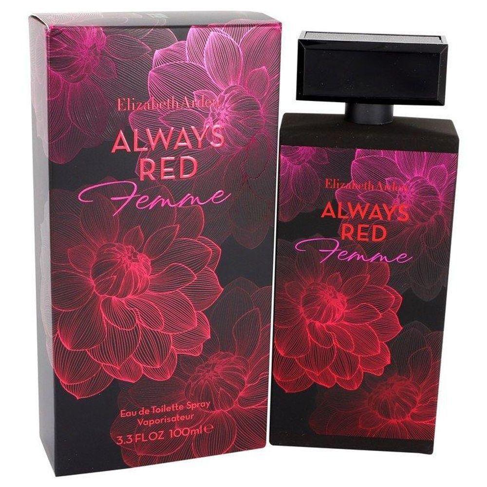 Perfume Feminino Always Red Femme Elizabeth Arden 100 Ml Eau De Toilette - 1