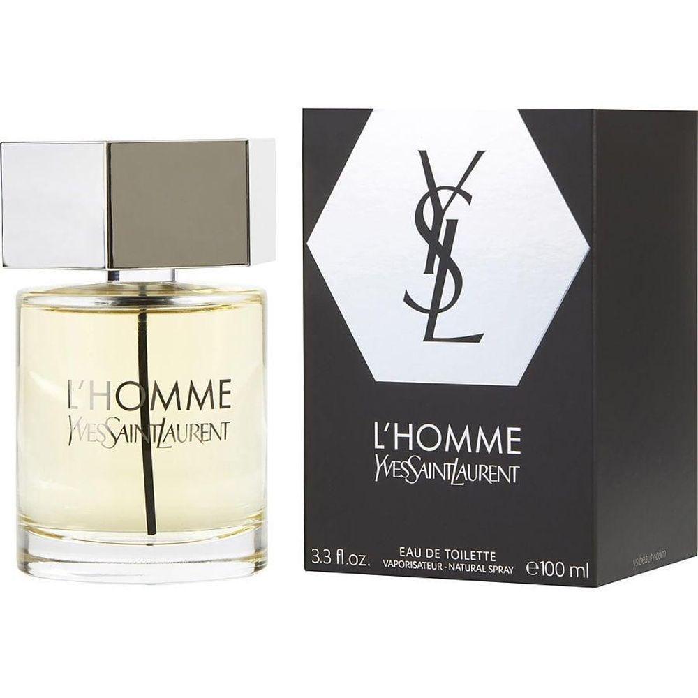 Perfume Masculino L'homme Yves Saint Laurent Yves Saint Laurent Eau De Toilette Spray 100 Ml (nova Embalagem) - 1