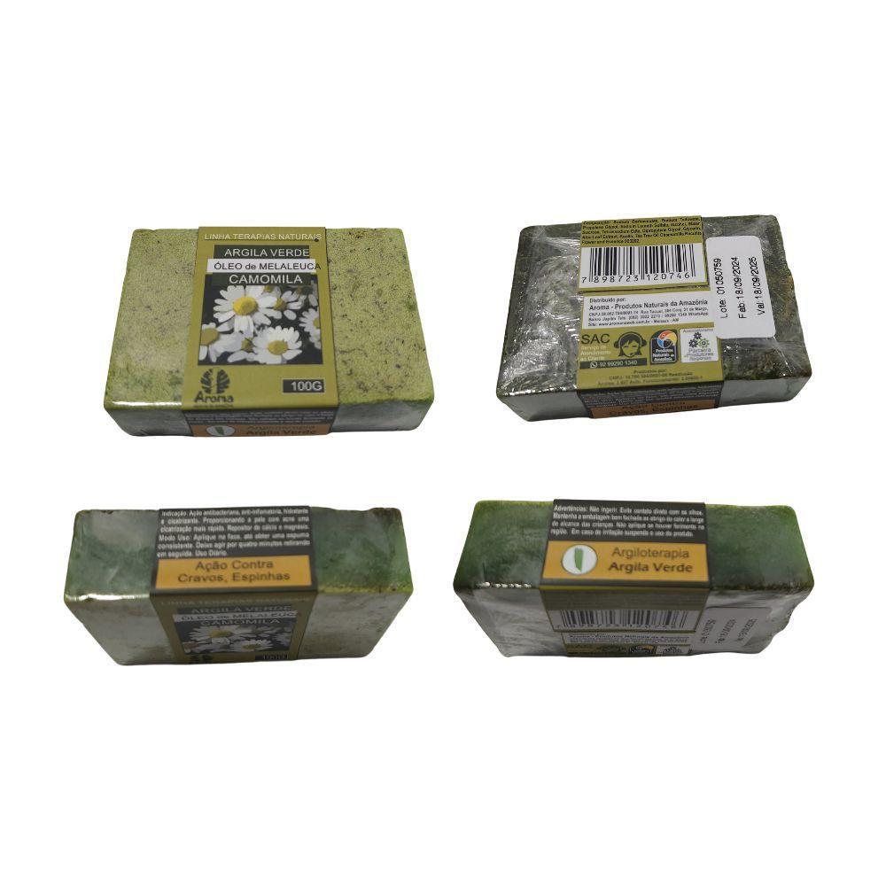 Sabonete Facial Própolis - Controla A Oleosidade E Cicatriza - Pele C- Acne, Cravos E Espinhas -100g - 1