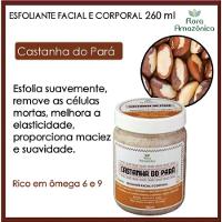 Esfoliante Facial E Corporal - Castanha Do Pará - Previne Envelhecimento, Rugas E Flacidez - 260ml - 2