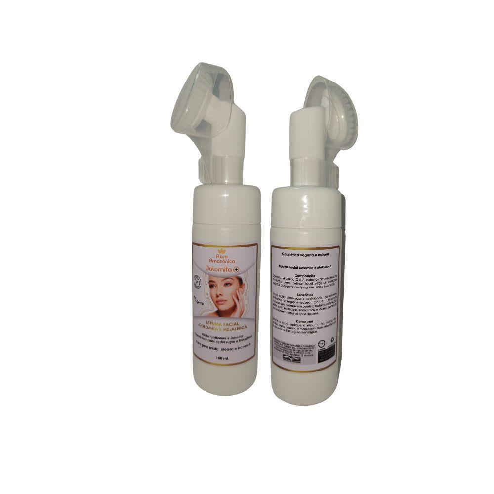 Espuma Facial - Dolomita E Melaleuca - Peeling Natural Para Manchas, Acnes E Melasmas - 150ml - 1