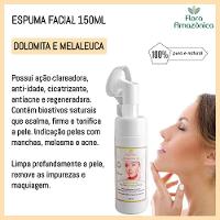Espuma Facial - Dolomita E Melaleuca - Peeling Natural Para Manchas, Acnes E Melasmas - 150ml - 2