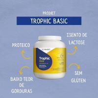 3 Potes De Trophic Basic 800g Dieta Enteral Prodiet Sabor:baunilha - 4