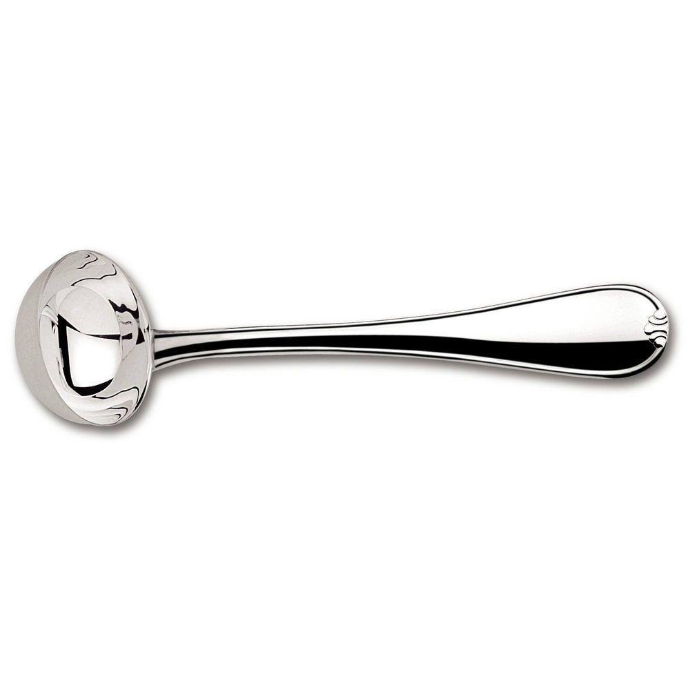 Concha Para Molho Vicenza Em Aço Inox Acabamento Alto Brilho Com Detalhes No Cabo - 1