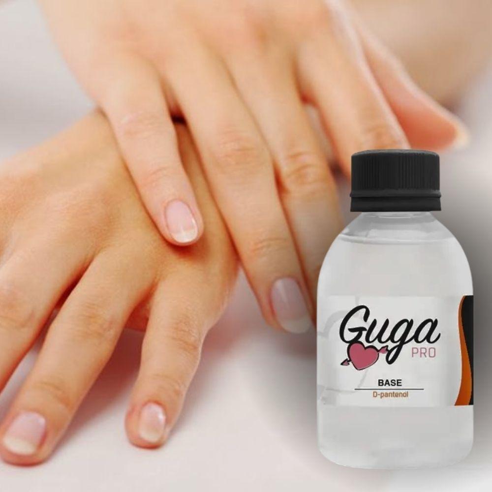 Kit 6 Base De Unha Com D-pantenol Esmalte Pro 100ml Guga - 4