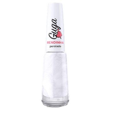 Kit 3 Esmalte Para Unhas Rendinha Perolado Renda Branco 202 8ml Guga