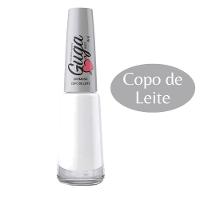 Kit 3 Esmalte Para Unhas Cremoso Copo De Leite Branco 8ml Guga - 2