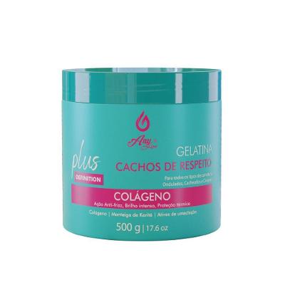 Gelatina Capilar Cachos De Respeito Anyliss 500g