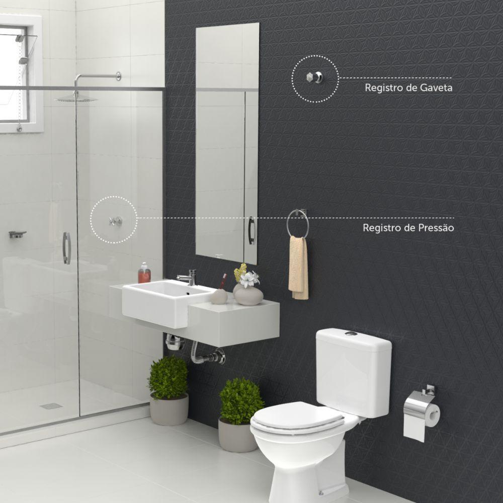 Base Registro Gaveta 3/4 Kohler 27339br-k-na - 2