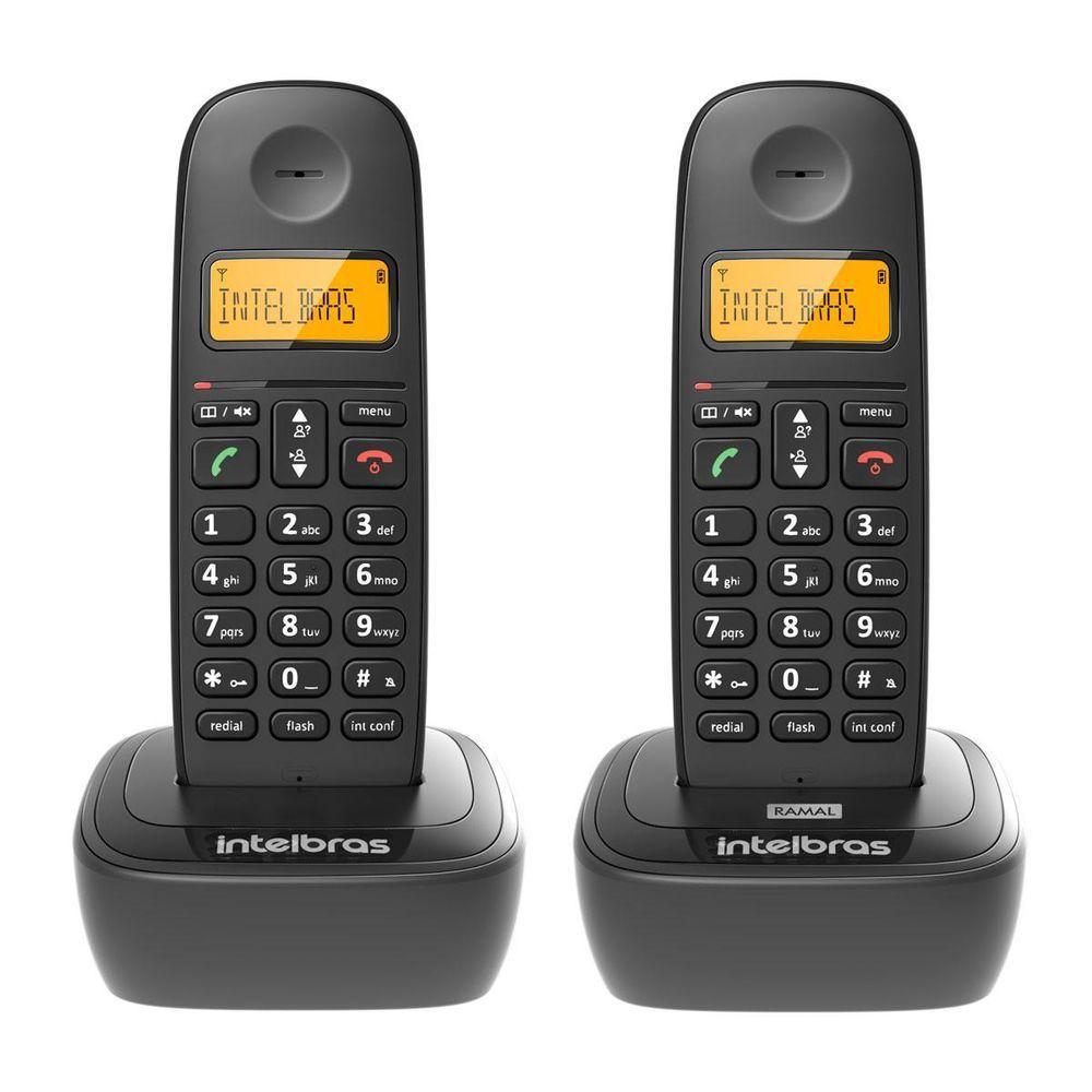 Telefone S- Fio C- Identificador De Chamadas + Ramal Ts 2512 Preto 4122512 - 2