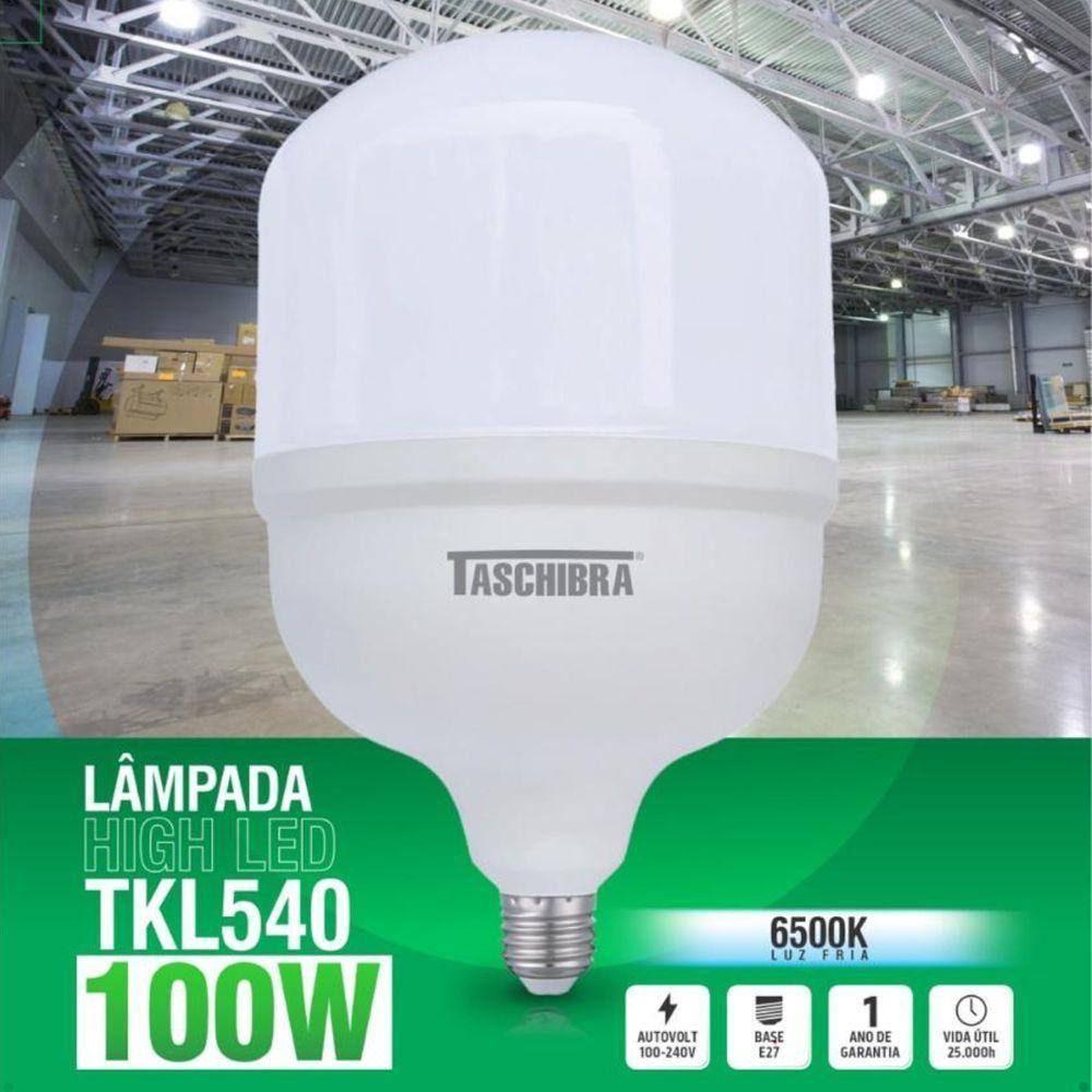 Lâmpada Super High Led Tkl 100w Taschibra E27 Bivolt - 3