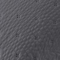 Cobre Leito King Analu Micropercal 300 Fios Dupla Face Texturizado 3 Peças - Chumbo - 4