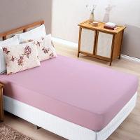 Kit Edredom King Com Jogo De Lençol Malha 100% Algodão Quality 4 Peças - Floral Rosê - 2