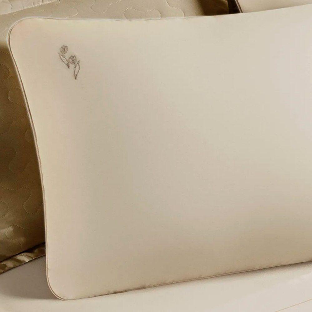 Jogo De Lençol Queen Liana 100% Algodão 4 Peças - Caqui - 2