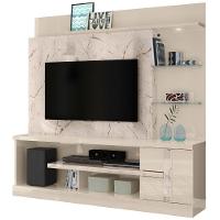 Estante Home Para Tv 55 Polegadas Alan Calacata Off White Madetec - 1