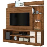 Estante Home Para Tv 55 Polegadas Alan Naturale Off White Madetec - 1