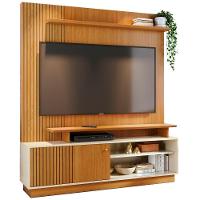 Estante Home Para Tv 65 Polegadas Ares Cinamomo Off White Madetec - 1
