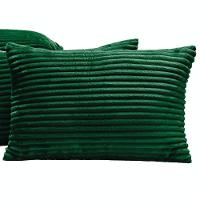 Kit 04 Almofadas Cheias Velvet Bariloche 60cm X 30cm - Verde - 2