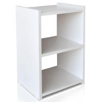 Mesa De Cabeceira Nicho 30 Cm Mdf Branco Mp