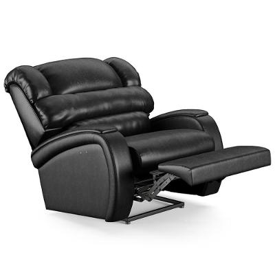 Poltrona Do Papai Reclinável Kalie Power Touch Usb Fh9 Pu Preto Brilho - Mpozenato
