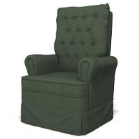 Kit 02 Poltronas De Amamentação E Descanso Com Balanço Laís G05 Linho Verde - Mpozenato - 7