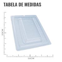 Forma De Silicone Barra Chocolate Tetramino - 8,3cm X 17,5cm - 5