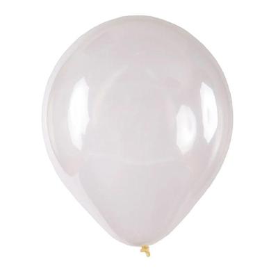 Balão De Látex Cristal Transparente - 8 Polegadas - 50 Un