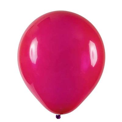 Balão De Látex Vermelho Rubi - 8 Polegadas - 50 Unidades
