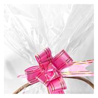 Saco Celofane Transparente Para Cestas - 25 Unidades Medida 52 Cm X 89 Cm