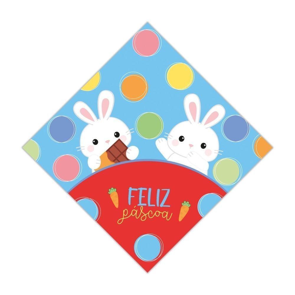 Envelope Express Ovo Floquinhos De Páscoa 350 A 500g - 25 Un Cor Azul - 1