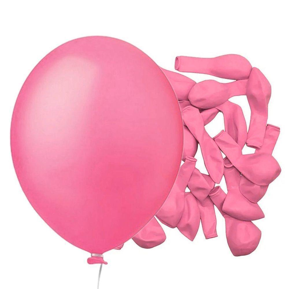 Balão De Látex Rosa - 5 Polegadas - 50 Unidades - 2