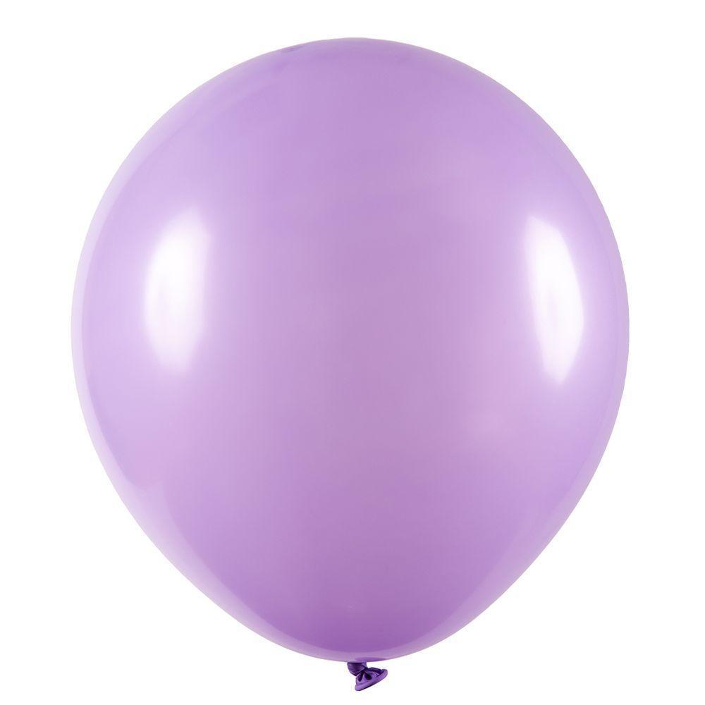 Balão De Látex Lilás - 9 Polegadas - 50 Unidades - 1