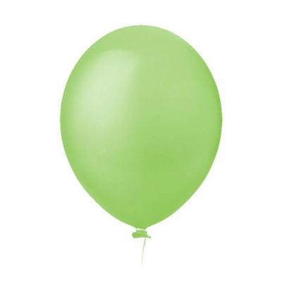 Balão De Látex Verde Limão Liso - 8 Polegadas - 50 Unidades