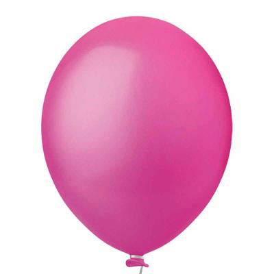 Balão Látex Pink - 9 Polegadas - 50 Unidades