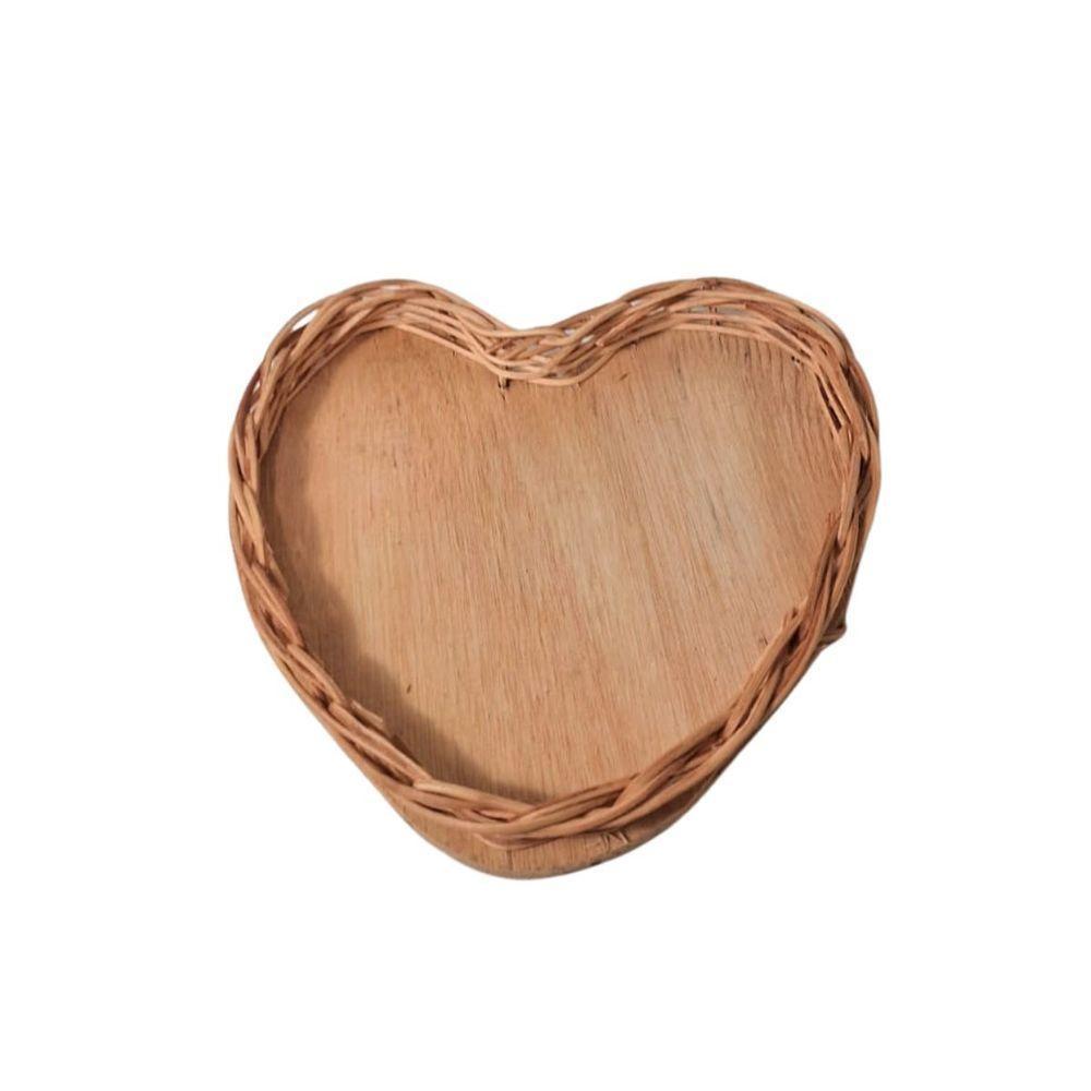 Kit Mini Cestas De Vime Coração Páscoa - 03 Unidades - 3