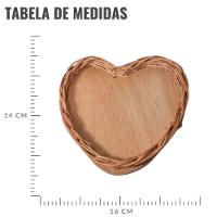 Kit Mini Cestas De Vime Coração Páscoa - 03 Unidades - 8