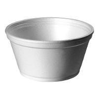 Pote De Isopor Descartável - 240ml - 50 Unidades - 1