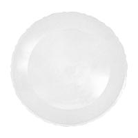 Bandeja Redonda Branca Com Borda Rendada - 27cm - 1