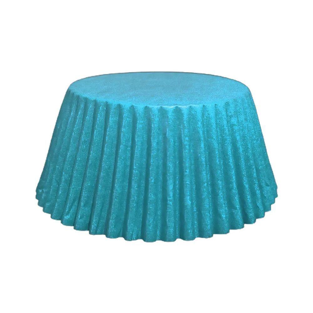 Forminha Para Cupcake Azul Claro - 45 Unidades - 3